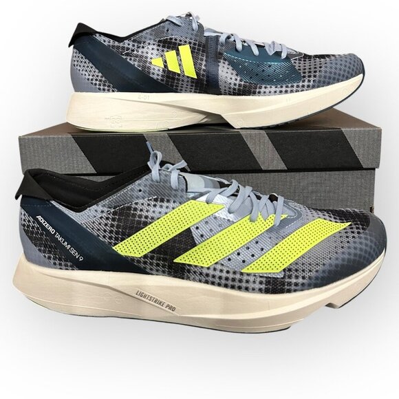 Adidas Adidas Adizero Takumi Sen 9 Running Sneaker Style IG3133 Mens Size 10 US - Picture 1 of 16
